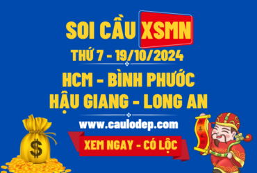 Soi Cầu XSMN 19/10/2024 | Soi Cầu Dự Đoán XSMN Thứ 7