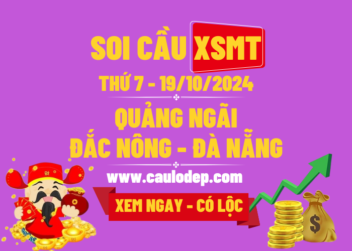 Soi Cầu XSMT 19/10/2024 | Soi Cầu Dự Đoán XSMT Thứ 7