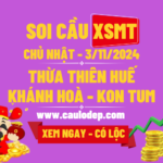 Soi Cầu XSMT 3/11/2024 | Soi Cầu Dự Đoán XSMT CN