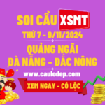 Soi Cầu XSMT 9/11/2024 | Soi Cầu Dự Đoán XSMT Thứ 7