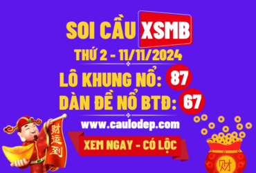 Soi cầu xsmb 11/11/2024