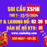 soi cầu xsmb 23/11/2024