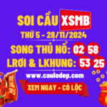 soi cầu xsmb 28/11/2024