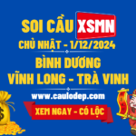 Soi Cầu XSMN 1/12/2024 | Dự Đoán XSMN Chủ Nhật - Kịch trần!