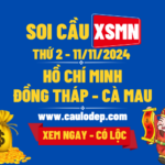 Soi Cầu XSMN 11/11/2024 | Dự Đoán XSMN Thứ 2 - Kịch trần!