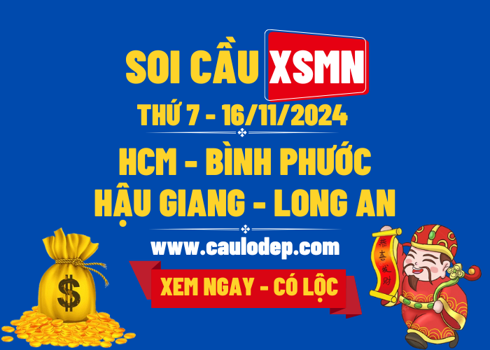 Soi Cầu XSMN 16/11/2024 | Soi Cầu Dự Đoán XSMN Thứ 7