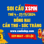 Soi Cầu XSMN 27/11/2024 | Soi Cầu Dự Đoán XSMN Thứ 4