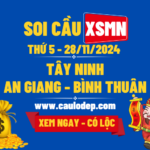 Soi Cầu XSMN 28/11/2024 | Soi Cầu Dự Đoán XSMN Thứ 5