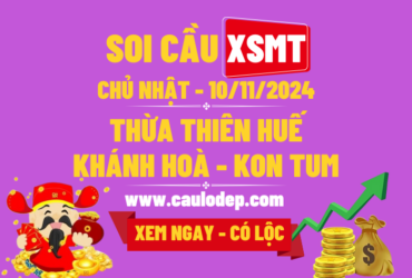 Soi Cầu XSMT 10/11/2024 | Dự Đoán XSMT CN - Bay phấp phới!