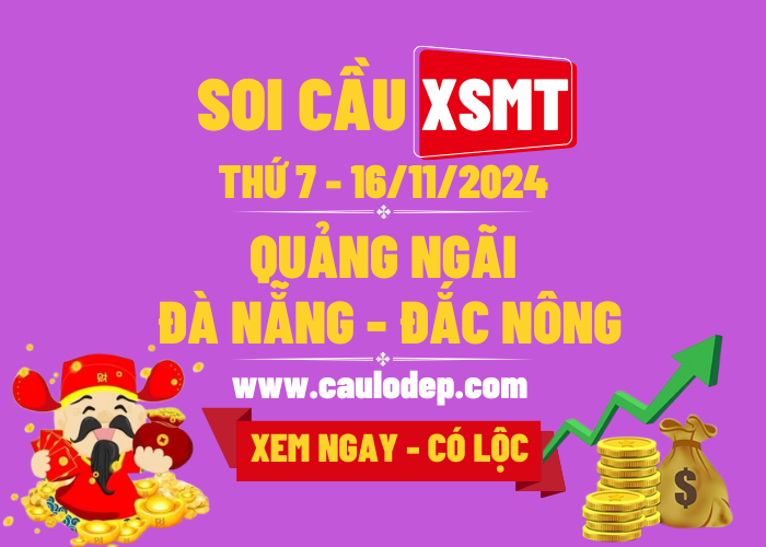 Soi Cầu XSMT 16/11/2024 | Soi Cầu Dự Đoán XSMT Thứ 7