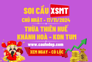 Soi Cầu XSMT 17/11/2024 | Dự Đoán XSMT CN - Bay phấp phới!