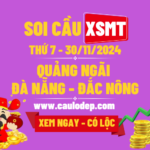 Soi Cầu XSMT 30/11/2024 | Soi Cầu Dự Đoán XSMT Thứ 7