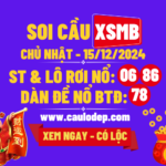 Soi cầu xsmb 15/12/2024