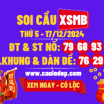 soi cầu xsmb 17/12/2024