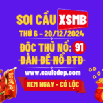 Soi cầu xsmb 20/12/2024