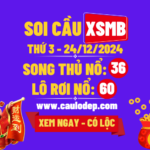 Soi cầu xsmb 24/12/2024