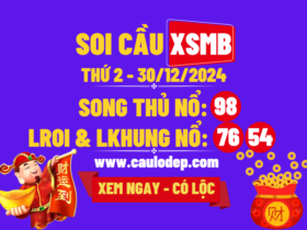 Soi cầu xsmb 30/12/2024