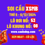 Soi cầu xsmb 6/12/2024