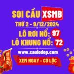 Soi cầu xsmb 9/12/2024