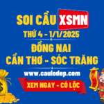 Soi Cầu XSMN 1/1/2025 | Soi Cầu Dự Đoán XSMN Thứ 4