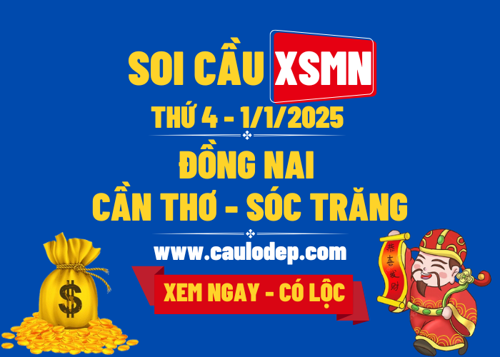 Soi Cầu XSMN 1/1/2025 | Soi Cầu Dự Đoán XSMN Thứ 4