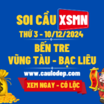 Soi Cầu XSMN 10/12/2024 | Soi Cầu Dự Đoán XSMN Thứ 3