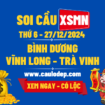 Soi Cầu XSMN 27/12/2024 | Dự Đoán XSMN Thứ 6 - Kịch trần!