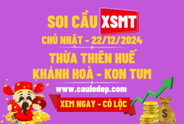 Soi Cầu XSMT 22/12/2024 | Dự Đoán XSMT CN - Bay phấp phới!