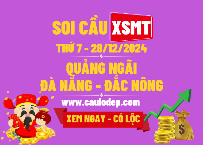 Soi Cầu XSMT 28/12/2024 | Soi Cầu Dự Đoán XSMT Thứ 7