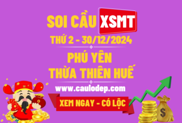 Soi Cầu XSMT 30/12/2024 | Dự Đoán XSMT Thứ 2 - Bay phấp phới!