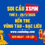 Soi Cầu XSMN 28/1/2025 | Dự Đoán XSMN Thứ 3 - Kịch trần!