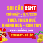 Soi Cầu XSMT 12/1/2025 | Dự Đoán XSMT CN - Bay phấp phới!