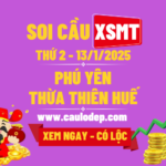 Soi Cầu XSMT 13/1/2025 | Dự Đoán XSMT Thứ 2 - Bay phấp phới!