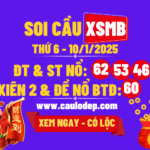 Soi cầu xsmb 10/1/2025