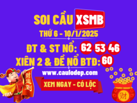 Soi cầu xsmb 10/1/2025