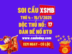 Soi cầu xsmb 15/1/2025