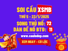 soi cầu xsmb 23/1/2025