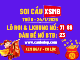 Soi cầu xsmb 24/1/2025