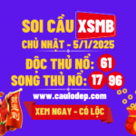 Soi cầu xsmb 5/1/2025