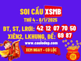 Soi cầu xsmb 8/1/2025