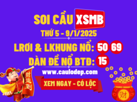 Soi cầu xsmb 9/1/2025