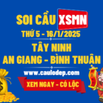 Soi Cầu XSMN 16/1/2025 | Soi Cầu Dự Đoán XSMN Thứ 5