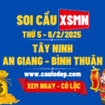 Soi Cầu XSMN 6/2/2025 | Soi Cầu Dự Đoán XSMN Thứ 5