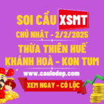 Soi Cầu XSMT 2/2/2025 | Dự Đoán XSMT CN - Bay phấp phới!