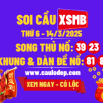 Soi cầu xsmb 14/3/2025