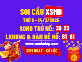 Soi cầu xsmb 14/3/2025