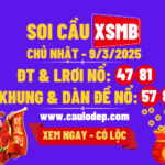 Soi cầu xsmb 9/3/2025