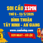 Soi Cầu XSMN 13/3/2025 | Soi Cầu Dự Đoán XSMN Thứ 5