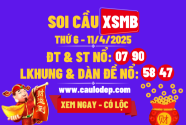 Soi cầu xsmb 11/4/2025