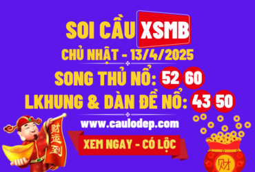 Soi cầu xsmb 13/4/2025